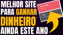 Melhor Site Para GANHAR DINHEIRO Na Internet Ainda Este Ano