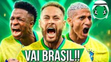 ♫ CHEGOU A HORA, BRASIL! RUMO AO HEXA! 🏆 | Paródia País do Futebol – MC Guimê Part. Emicida